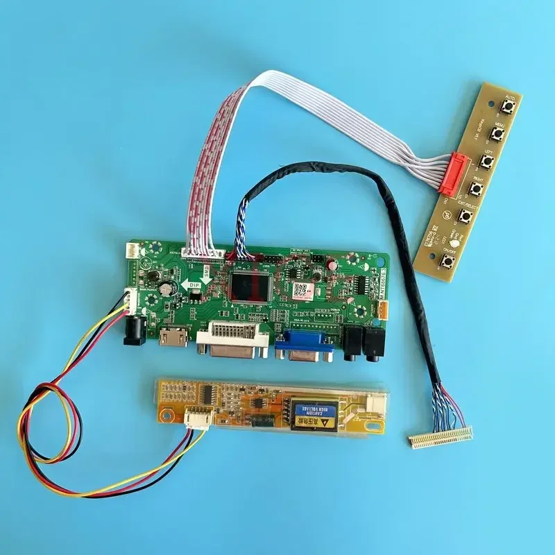 Controller Driver Board Fit CLAA154WB03 CLAA154WB04 DIY Kit HDMI-Compatible DVI VGA LVDS-30Pin 1CCFL LCD Display Screen 1280*800
Controller Driver Board Fit CLAA154WB03 CLAA154WB04 DIY Kit HDMI-Compatible DVI VGA LVDS-30Pin 1CCFL LCD Display Screen 1280*800