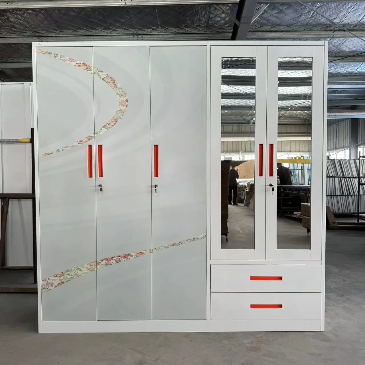 #5 door bedroom wardrobe steel almirah wardrobes cupboard godrej storage closet
#5 door bedroom wardrobe steel almirah wardrobes cupboard godrej storage closet