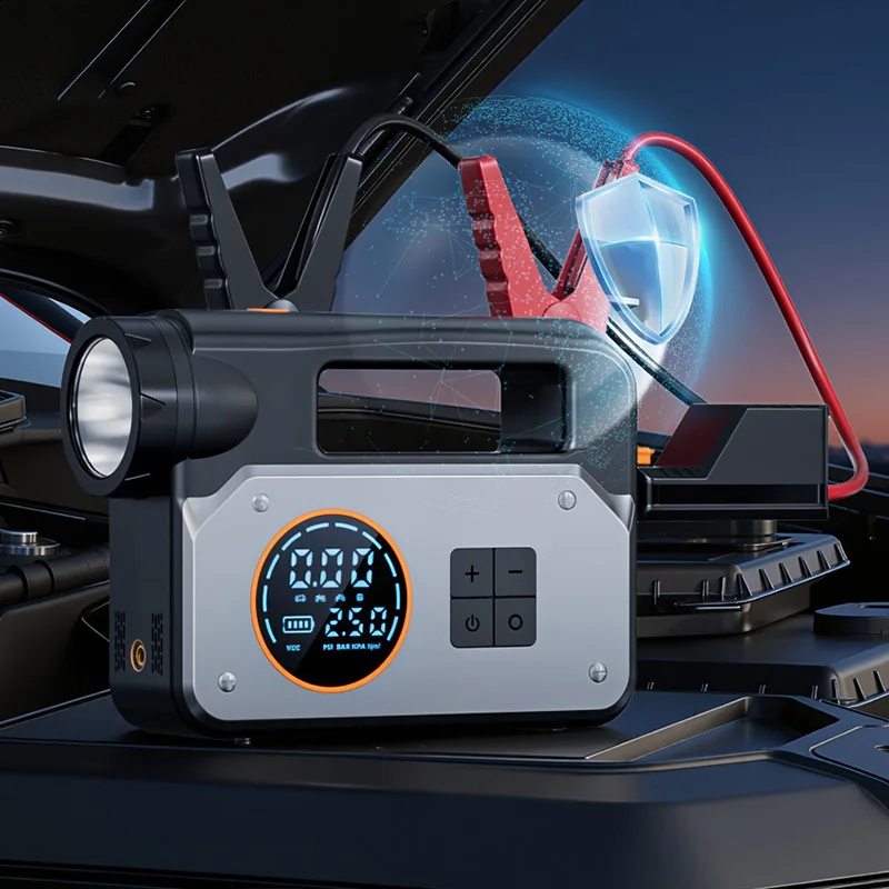 Car tire wireless air pump Car emergency start power supply Take Dianbao air pump all-in-one machine ignition artifact
Car tire wireless air pump Car emergency start power supply Take Dianbao air pump all-in-one machine ignition artifact