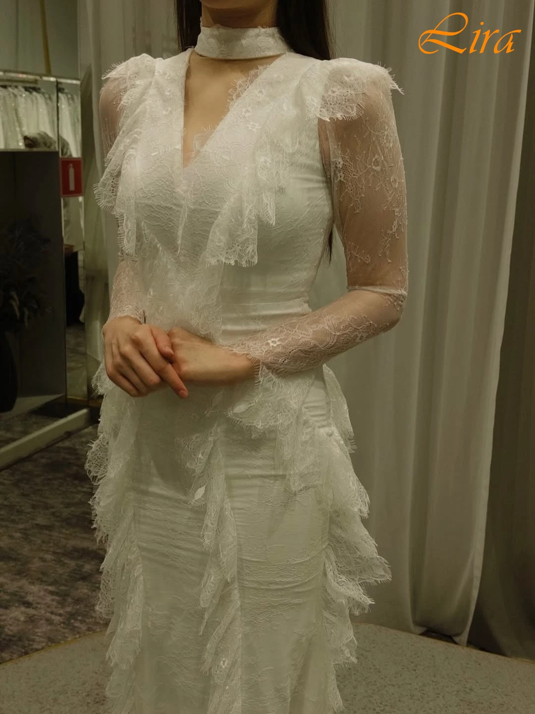 Customized Mermaid V-Neck Long Sleeves Feathers Elegant Evening Dress Temperament Bespoke Occasion Gowns Delicate Prom Dress
Customized Mermaid V-Neck Long Sleeves Feathers Elegant Evening Dress Temperament Bespoke Occasion Gowns Delicate Prom Dress