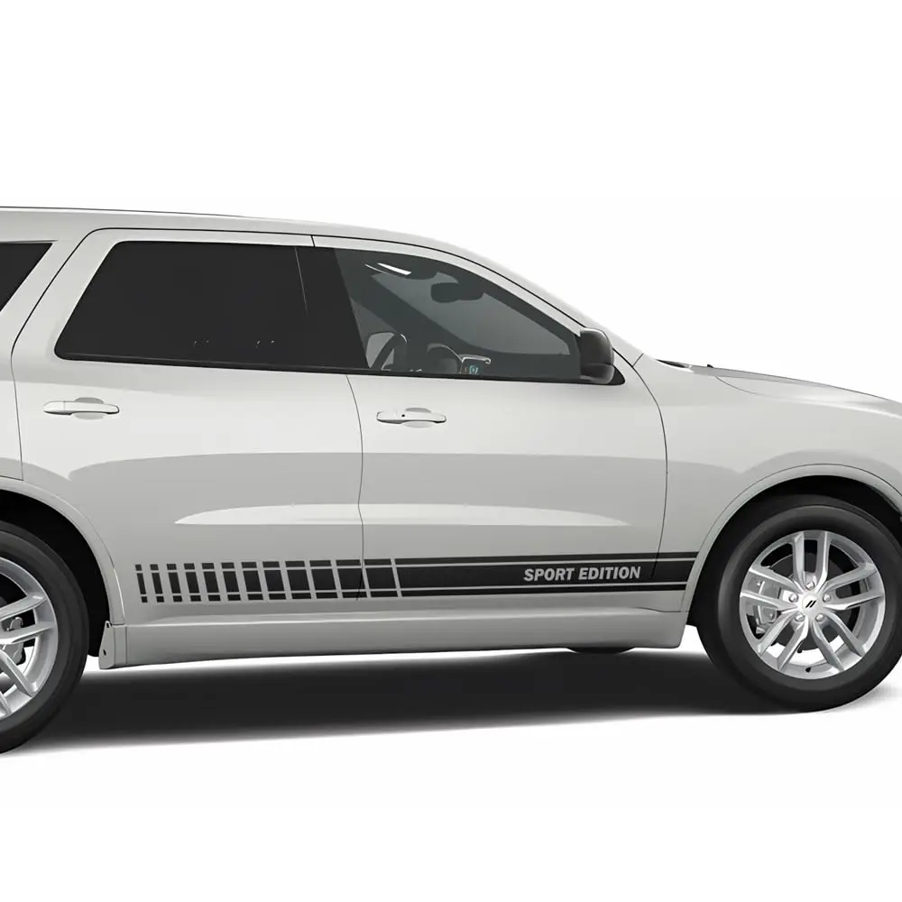 Decal Sticker Vinyl Side Sport Limited Edition Stripe Kit Compatible with Dodge Durango 2010-Present 
Decal Sticker Vinyl Side Sport Limited Edition Stripe Kit Compatible with Dodge Durango 2010-Present