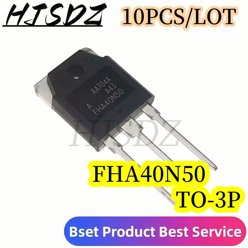【10-30PCS/LOT】100% Quality Original FHA40N50 40N50 TO-3PN 40A500V TO-3P Inverter field-effect transistor
【10-30PCS/LOT】100% Quality Original FHA40N50 40N50 TO-3PN 40A500V TO-3P Inverter field-effect transistor