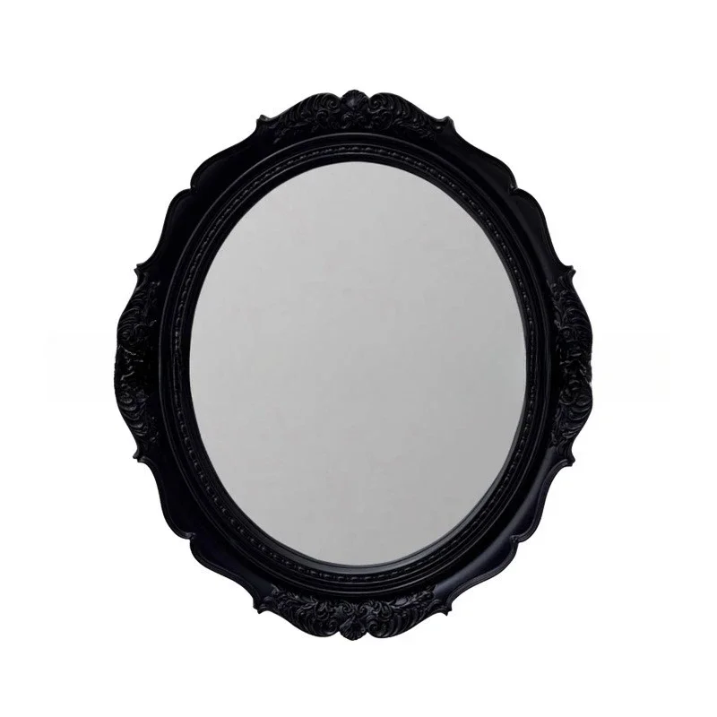 French bathroom mirror oval wall hanging home bathroom smart makeup mirror
French bathroom mirror oval wall hanging home bathroom smart makeup mirror