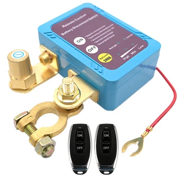 12V 240A/200A Remote Battery Disconnect Switch Remote Control Switch Leakage Protection Power Cut-Off Switch Main Power Switch