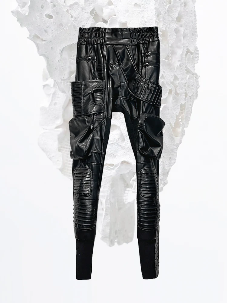 WasteLand Asymmetric Hollow Zipper Locomotive Skinny Imported Microfiber Leather Pants High Street Fashionable Men's and Women's
WasteLand Asymmetric Hollow Zipper Locomotive Skinny Imported Microfiber Leather Pants High Street Fashionable Men's and Women's