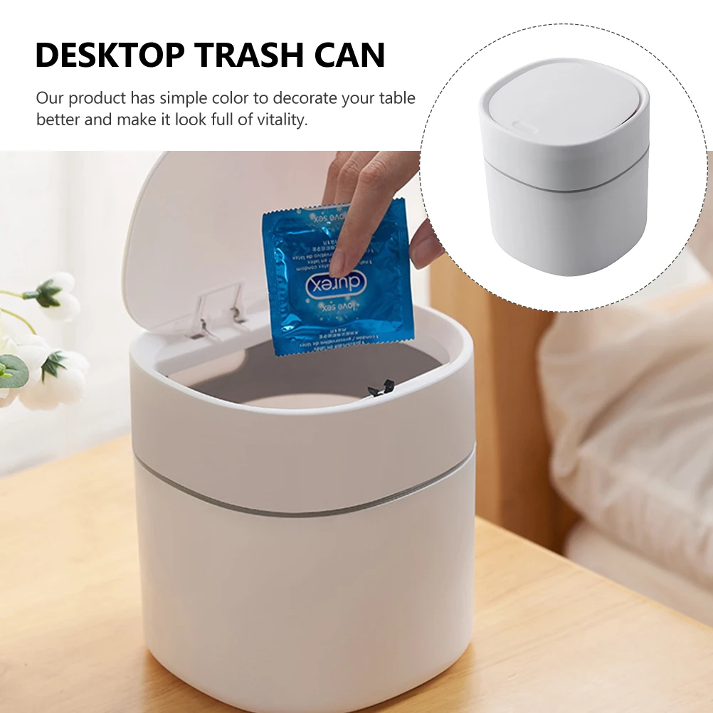 Desktop Trash Can Simple Design Easy Clean Home Office Mini Waste Paper Container Garbage Can Travel Countertop Storage
Desktop Trash Can Simple Design Easy Clean Home Office Mini Waste Paper Container Garbage Can Travel Countertop Storage