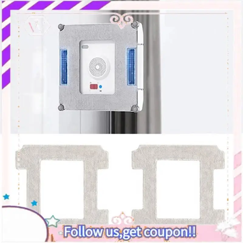 Прочный, совместимый с Ecovacs W2 Pro/W2 Omni, тряпка для швабры, тряпка, оконный робот-очиститель, запасные части, аксессуары
Прочный, совместимый с Ecovacs W2 Pro/W2 Omni, тряпка для швабры, тряпка, оконный робот-очиститель, запасные части, аксессуары