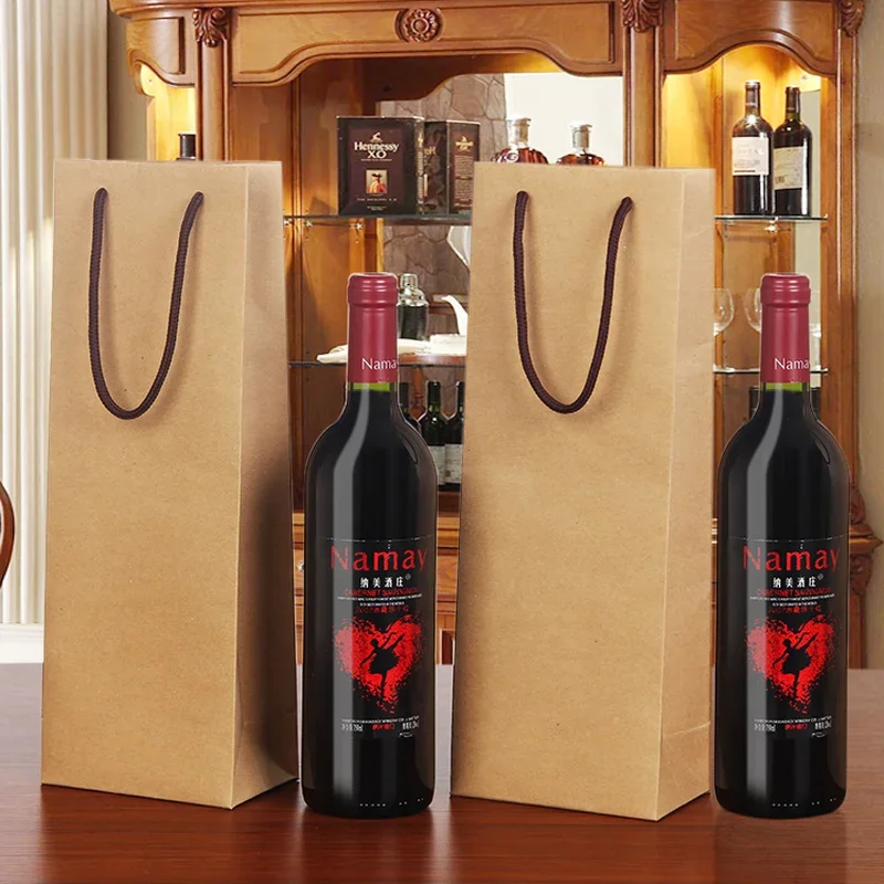 10pcs New Creative Packaging Bags Paper Gift Box with String for Red Wine Oil Champange Bottle Carrier Gift Holder Wine Packing
10pcs New Creative Packaging Bags Paper Gift Box with String for Red Wine Oil Champange Bottle Carrier Gift Holder Wine Packing