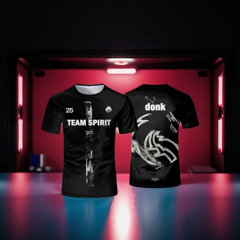 Летняя мужская футболка из джерси CS2 Esports Jersey 2025 CSGO, игровой тренировочный костюм, спортивный топ унисекс
Летняя мужская футболка из джерси CS2 Esports Jersey 2025 CSGO, игровой тренировочный костюм, спортивный топ унисекс