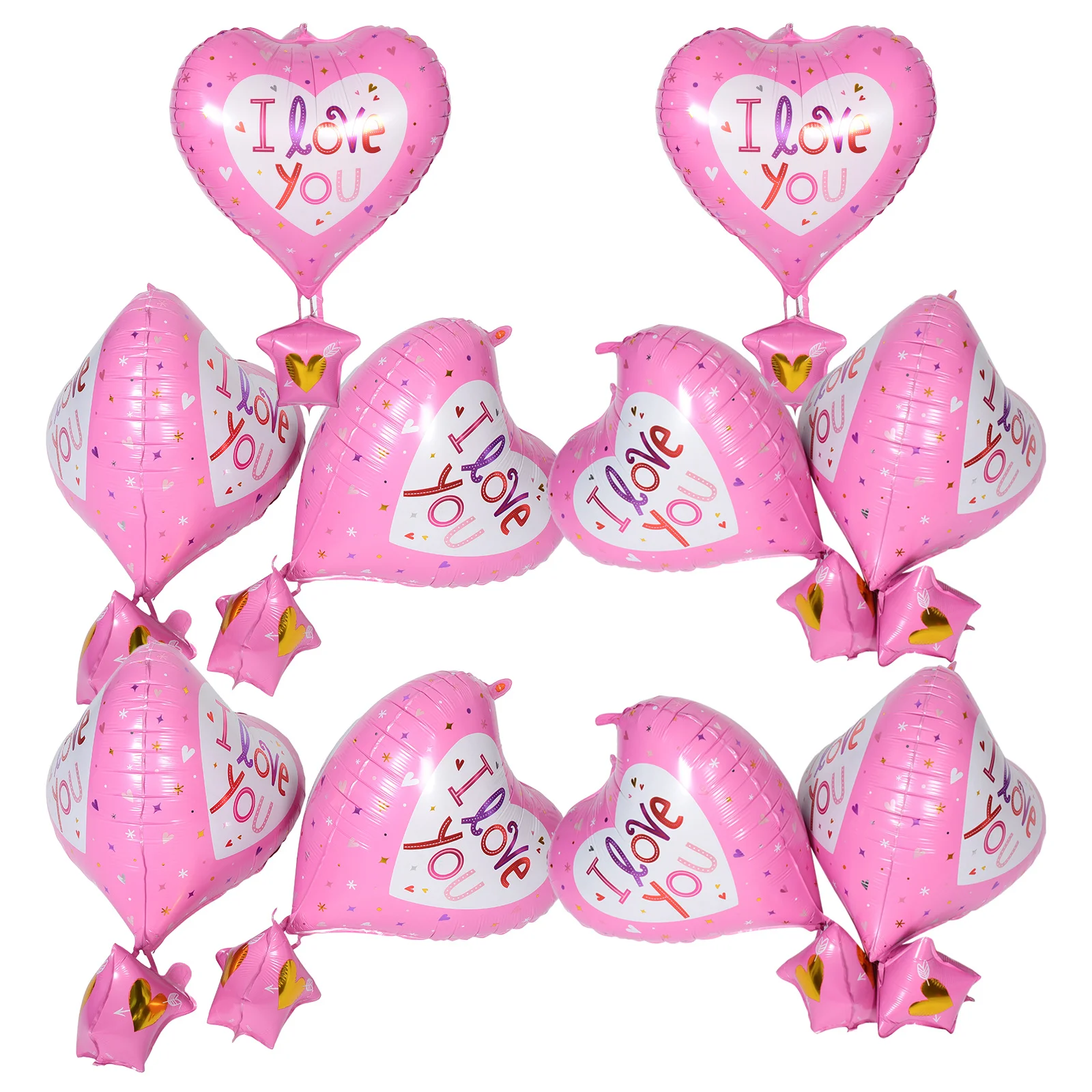 10Pcs Heart Shape Hot Air Balloon Balloon Pink Durable Foil Birthday Baby Shower Party Decorations Anniversary
10Pcs Heart Shape Hot Air Balloon Balloon Pink Durable Foil Birthday Baby Shower Party Decorations Anniversary