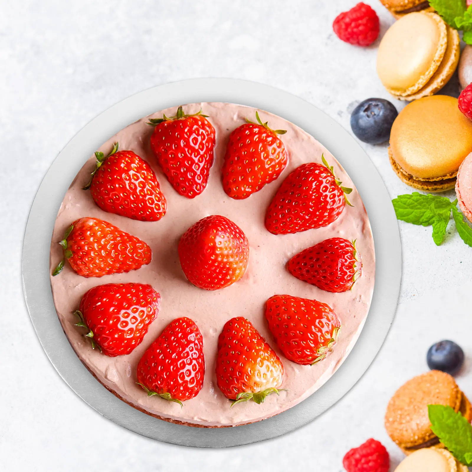 10Pcs Paper Cake Trays Round Dessert Display Boards for Cakes Cupcakes Cookies Candies Snacks Nuts Dried Fruits Home Kitchen
10Pcs Paper Cake Trays Round Dessert Display Boards for Cakes Cupcakes Cookies Candies Snacks Nuts Dried Fruits Home Kitchen