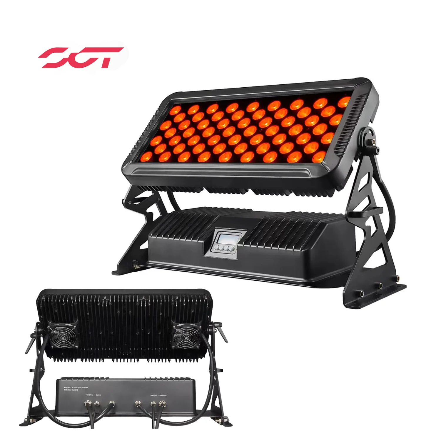 SGT High Power Professional Projector Building Outdoor Waterproof IP65 60*10W RGBW 4in1 LED City Color LED Flood Washer Light
SGT High Power Professional Projector Building Outdoor Waterproof IP65 60*10W RGBW 4in1 LED City Color LED Flood Washer Light