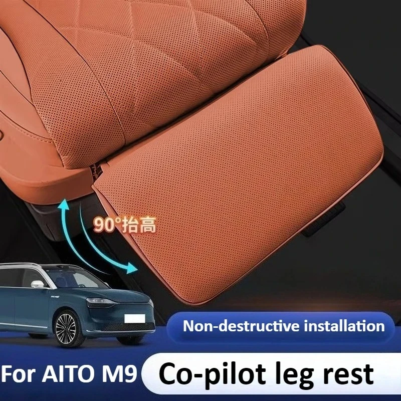 For AITO M9 2024-2025 Co-pilot Queen Electric Leg Rest Seat Leg Rest Comfort Support Modification Accessories
For AITO M9 2024-2025 Co-pilot Queen Electric Leg Rest Seat Leg Rest Comfort Support Modification Accessories
