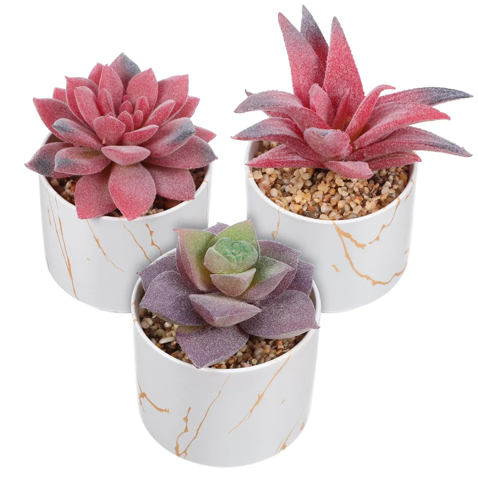 3 Pcs Porcelain Cup Realistic Artificial Succulents Mini Potted Plants Desk Office Bedroom Balcony Easy Decoration Sturdy
3 Pcs Porcelain Cup Realistic Artificial Succulents Mini Potted Plants Desk Office Bedroom Balcony Easy Decoration Sturdy