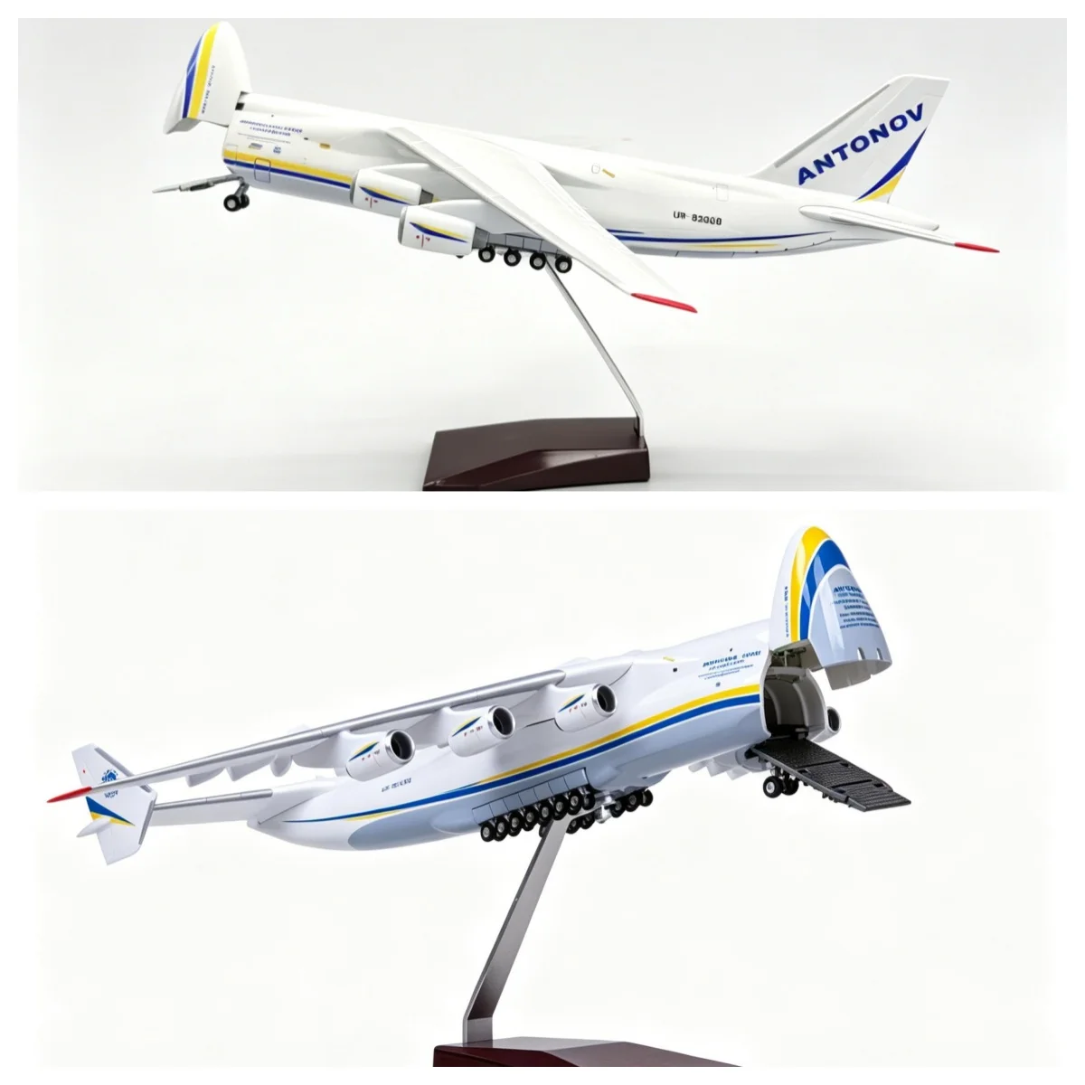 42CM an 225 antonov Transport Aircraft AN 124 Plane Model Resin Openable hatch Collectible Airplane for Aviation Enthusiast gift
42CM an 225 antonov Transport Aircraft AN 124 Plane Model Resin Openable hatch Collectible Airplane for Aviation Enthusiast gift