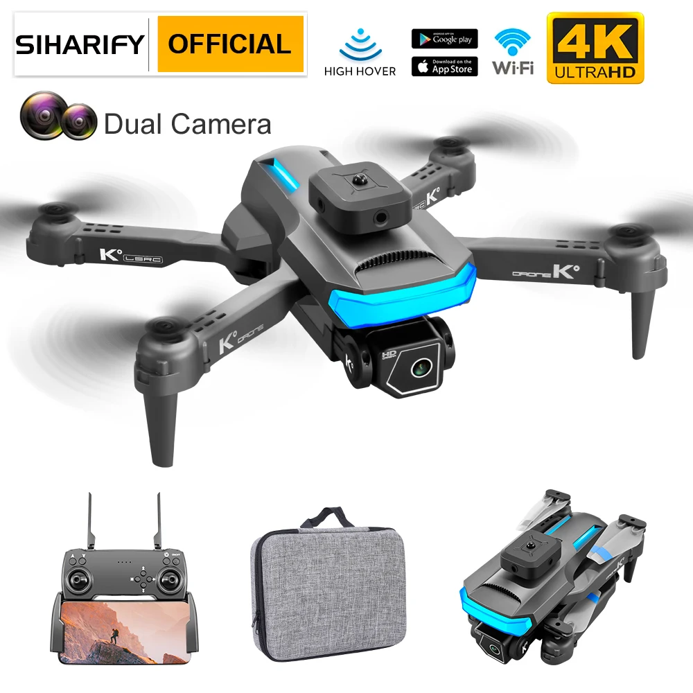 RC Drone 4k Profesional HD Pair Camera With FPV Camera Obstacle avoidance Brushless Motor Foldable Quadcopter Helicopter Toys
RC Drone 4k Profesional HD Pair Camera With FPV Camera Obstacle avoidance Brushless Motor Foldable Quadcopter Helicopter Toys