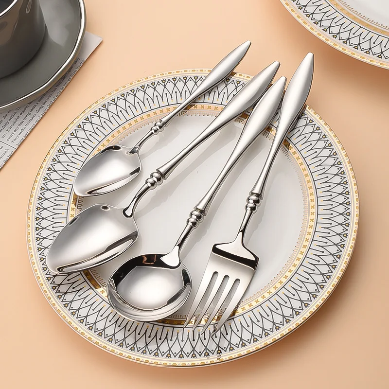 3/5pcs Cutlery Set Fork Knive Spoon Dinnerware Dishwasher Safe Stainless Steel Western Tableware Silverware Home Restaurant
3/5pcs Cutlery Set Fork Knive Spoon Dinnerware Dishwasher Safe Stainless Steel Western Tableware Silverware Home Restaurant