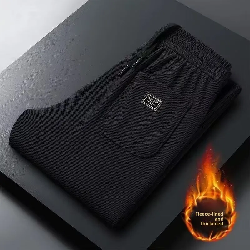 Women's Fleece Lined Straight Leg Casual Pants Warm Versatile Loose Fit Sports Trousers Autumn Winter Fashion Korean Style
Women's Fleece Lined Straight Leg Casual Pants Warm Versatile Loose Fit Sports Trousers Autumn Winter Fashion Korean Style
