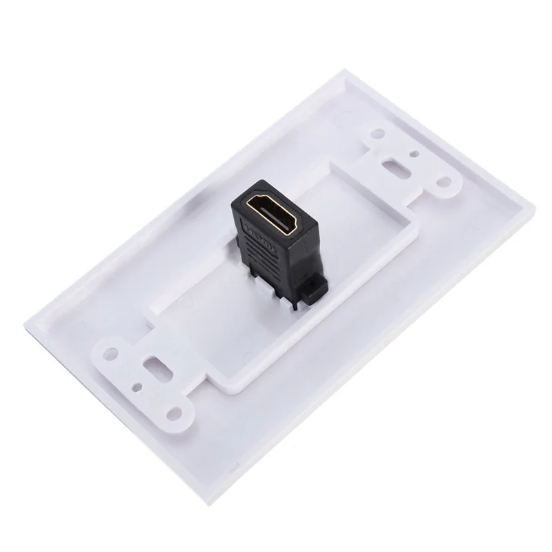 FUFU 3X New 1-Port Wall Face Plate Panel Cover Coupler Outlet Extender 3D 1080P White
FUFU 3X New 1-Port Wall Face Plate Panel Cover Coupler Outlet Extender 3D 1080P White