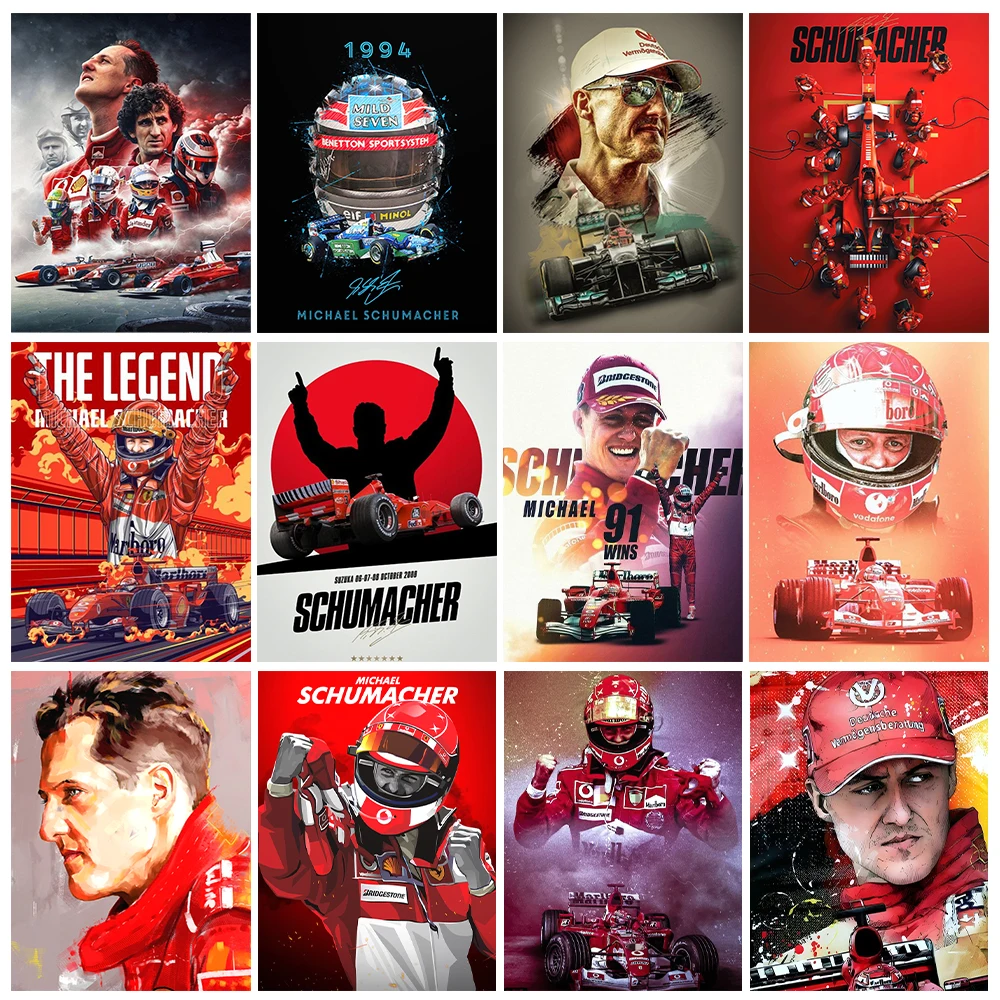 Formula 1 Drivers 5D Diamond Painting Schumacher Picture Square/Round Diamond Embroidery Motorsports Posters DIY Home Decor
Formula 1 Drivers 5D Diamond Painting Schumacher Picture Square/Round Diamond Embroidery Motorsports Posters DIY Home Decor