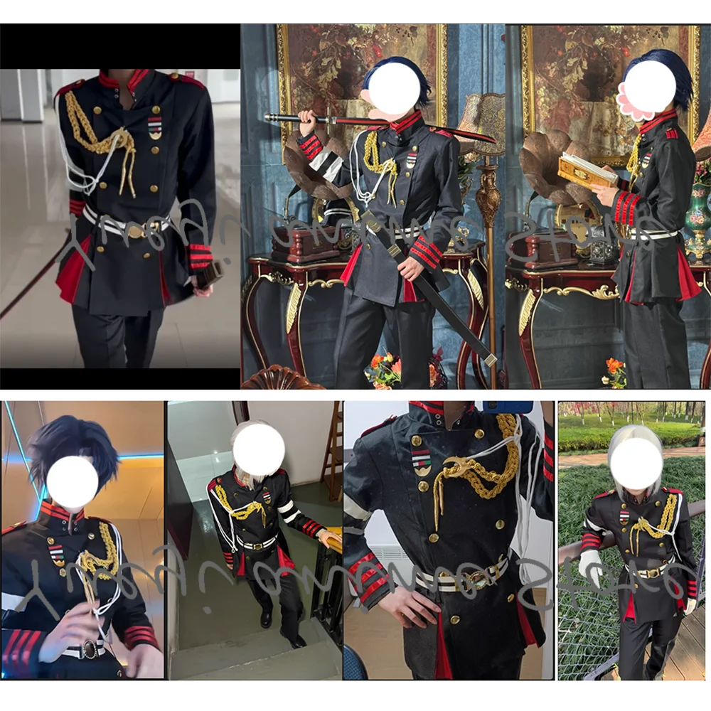 customized-Anime Guren Ichinose hiiragi shinya Cosplay Costumes Uniforms Man Women Halloween Party Cos
customized-Anime Guren Ichinose hiiragi shinya Cosplay Costumes Uniforms Man Women Halloween Party Cos