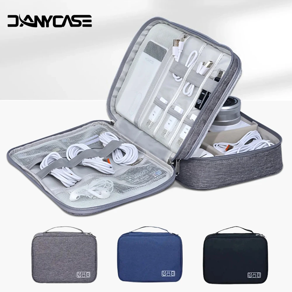 Multifunctional Digital Bag Data Cable Headphones Hard Drive Power Supply Digital Handbag Electronic Accessory Storage Bag
Multifunctional Digital Bag Data Cable Headphones Hard Drive Power Supply Digital Handbag Electronic Accessory Storage Bag