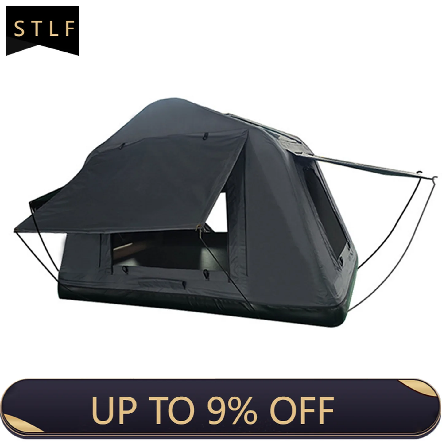 Inflatable SUV Roof Tent 2-4 Person 4-Season Waterproof Oxford Fabric Car Top Camping Tent with Carry Bag
Inflatable SUV Roof Tent 2-4 Person 4-Season Waterproof Oxford Fabric Car Top Camping Tent with Carry Bag