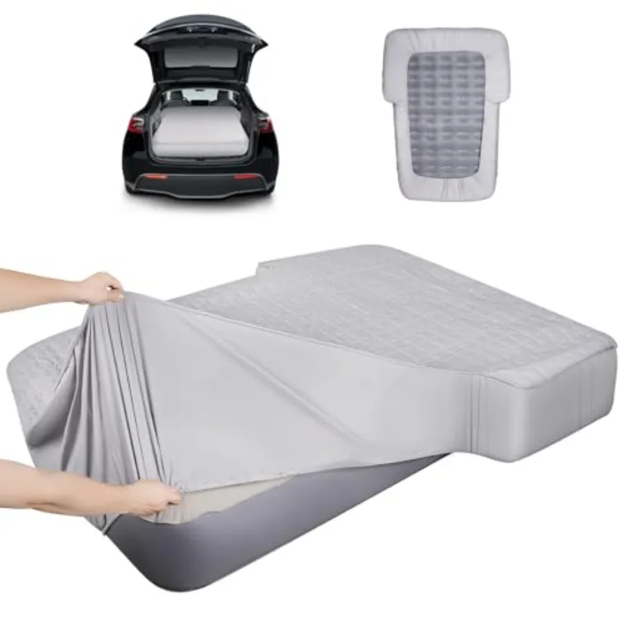 Full Sheets for Car Bed Air Mattress, Car Air Mattress Sheets for Car SUV Mattress Dirt Resistant, Ultra Soft TPU Waterproof Gr
Full Sheets for Car Bed Air Mattress, Car Air Mattress Sheets for Car SUV Mattress Dirt Resistant, Ultra Soft TPU Waterproof Gr