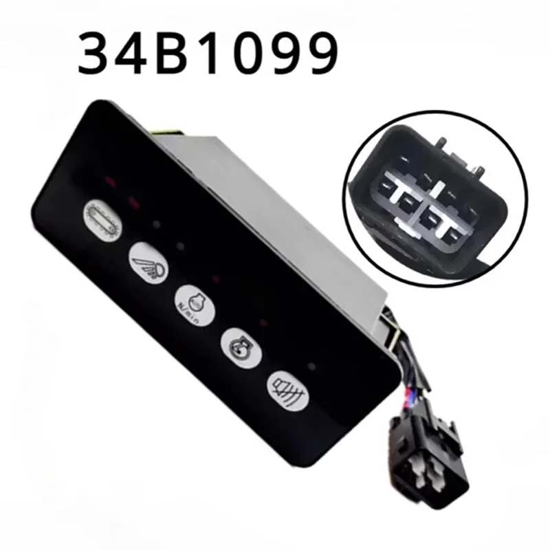 Efficientt-Headlight Controller Panel 34B1099 For Liugong Excavator CLG925 CLG915 CLG922 CLG936 Loader Switch Box
Efficientt-Headlight Controller Panel 34B1099 For Liugong Excavator CLG925 CLG915 CLG922 CLG936 Loader Switch Box