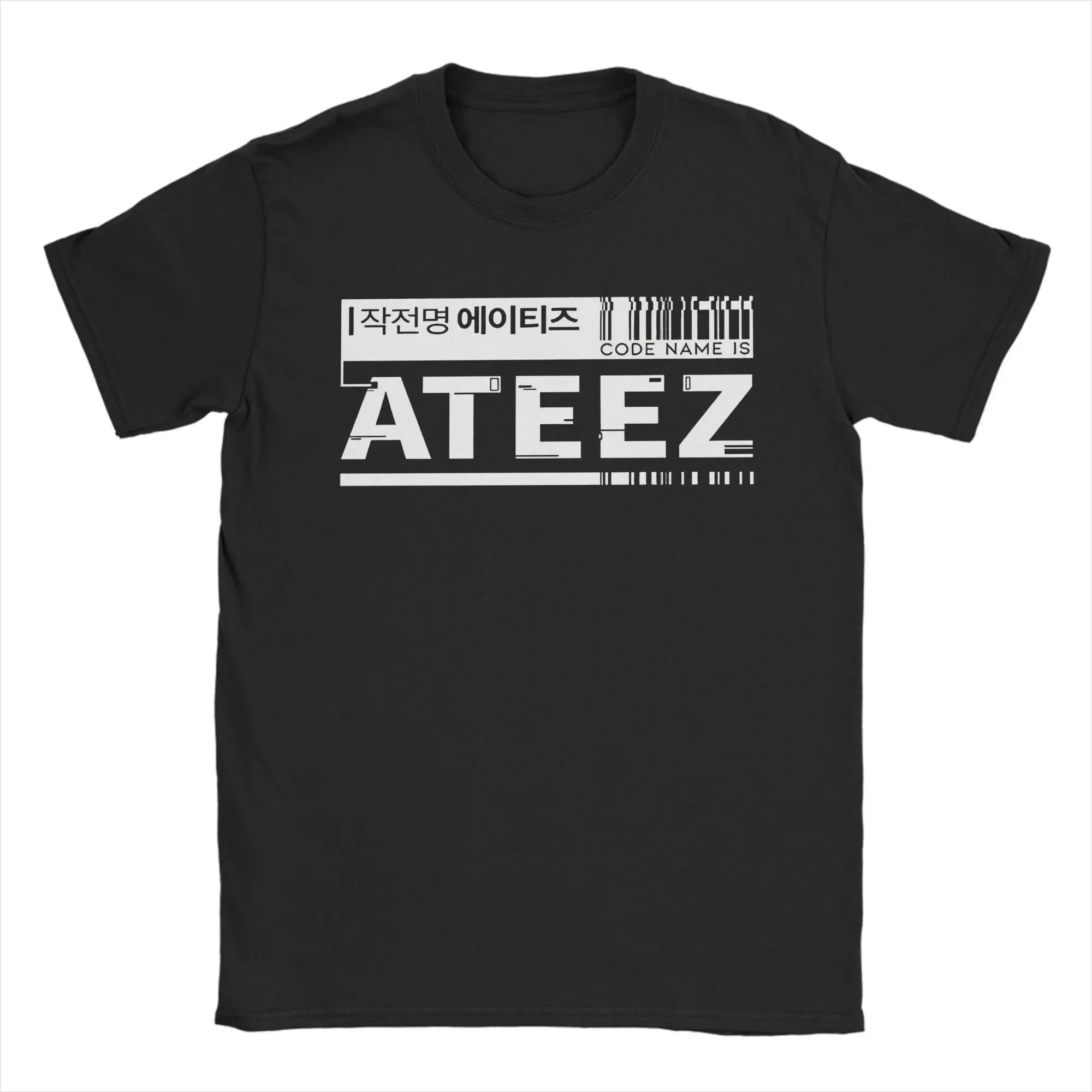 Футболка CODE ATEEZ, летние футболки из чистого хлопка для взрослых, модная повседневная футболка с короткими рукавами, винтажная одежда
Футболка CODE ATEEZ, летние футболки из чистого хлопка для взрослых, модная повседневная футболка с короткими рукавами, винтажная одежда