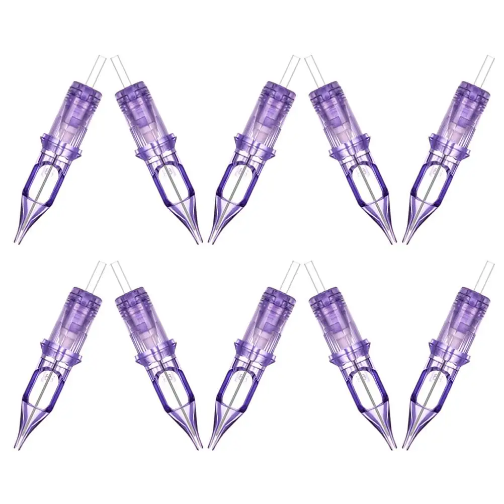 10 Pcs Stainless Steel Tattoo Needles 0 35mm Purple Liner Needles for Tattooing Plastic Case Non Return Ink Safe
10 Pcs Stainless Steel Tattoo Needles 0 35mm Purple Liner Needles for Tattooing Plastic Case Non Return Ink Safe