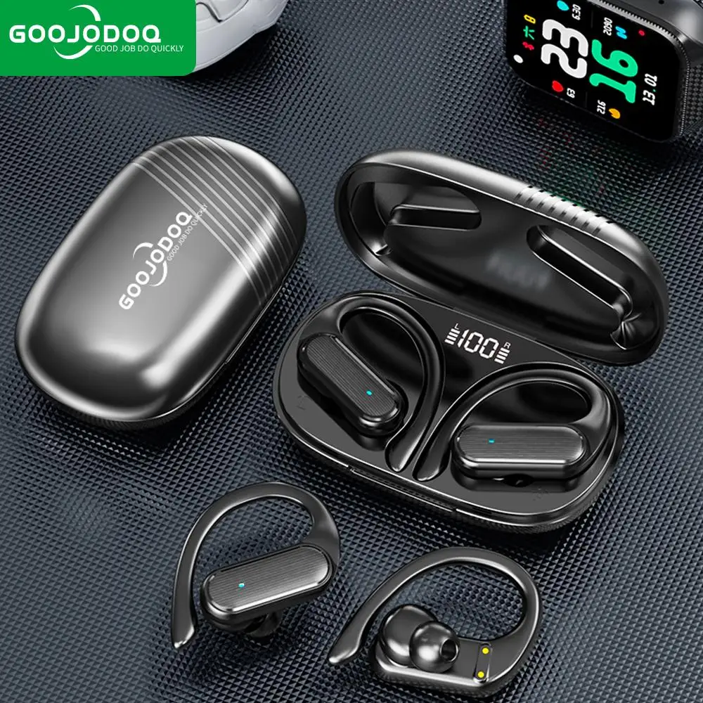 GOOJODOQ True Wireless Bluetooth Earphone Bone Conduction Headphones Sport TWS Noise Reduction Headset HiFi Stereo
GOOJODOQ True Wireless Bluetooth Earphone Bone Conduction Headphones Sport TWS Noise Reduction Headset HiFi Stereo