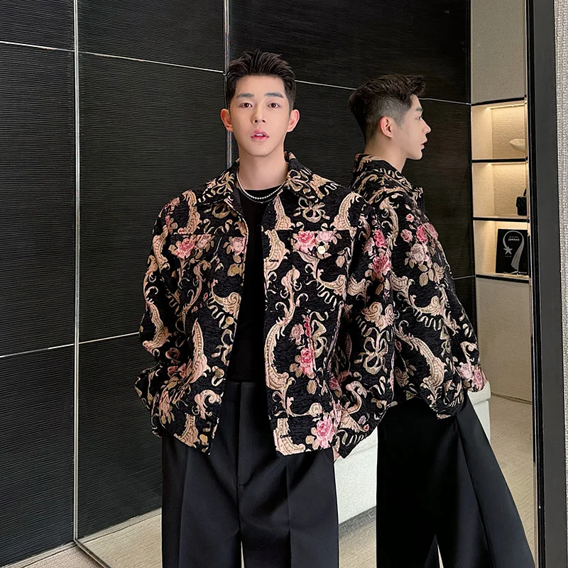 New Spring Chinese Heavyweight Embroidery Jaet Men's Women's High-End Retro National Sle irt Collar Social Outerwear
New Spring Chinese Heavyweight Embroidery Jaet Men's Women's High-End Retro National Sle irt Collar Social Outerwear