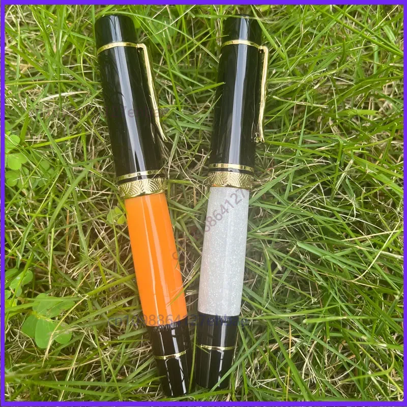 For MAJOHN P139 Large Piston Fountain Pen orange No.6/8 EF/F/M Nib Hard Rubber Tongue All-copper Structure Writing ink Gift Pens
For MAJOHN P139 Large Piston Fountain Pen orange No.6/8 EF/F/M Nib Hard Rubber Tongue All-copper Structure Writing ink Gift Pens