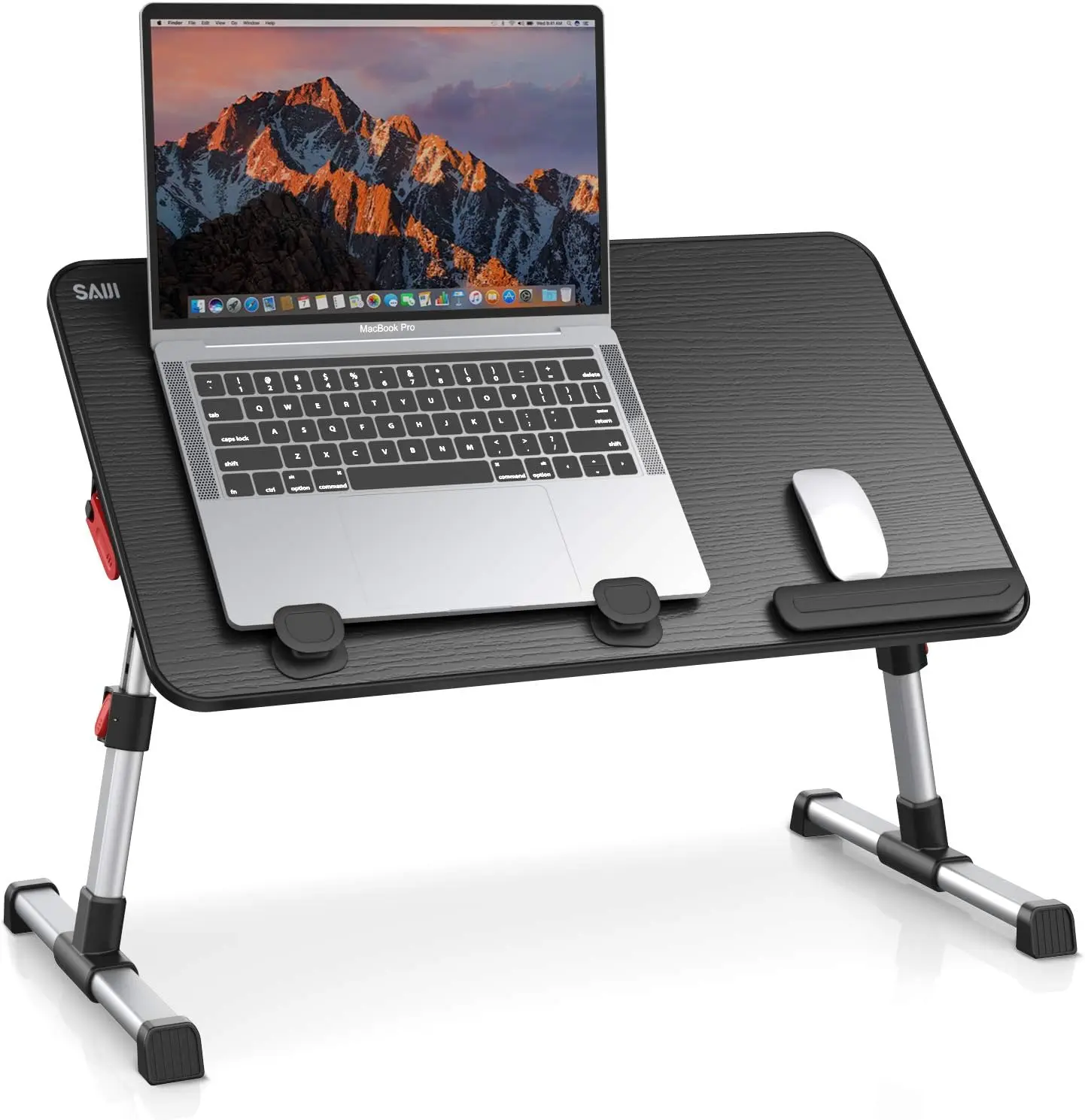 Adjustable Laptop Stand with Foldable Legs, Portable Lap Desk for Sofa Bed Floor Use in Black Medium Size
Adjustable Laptop Stand with Foldable Legs, Portable Lap Desk for Sofa Bed Floor Use in Black Medium Size