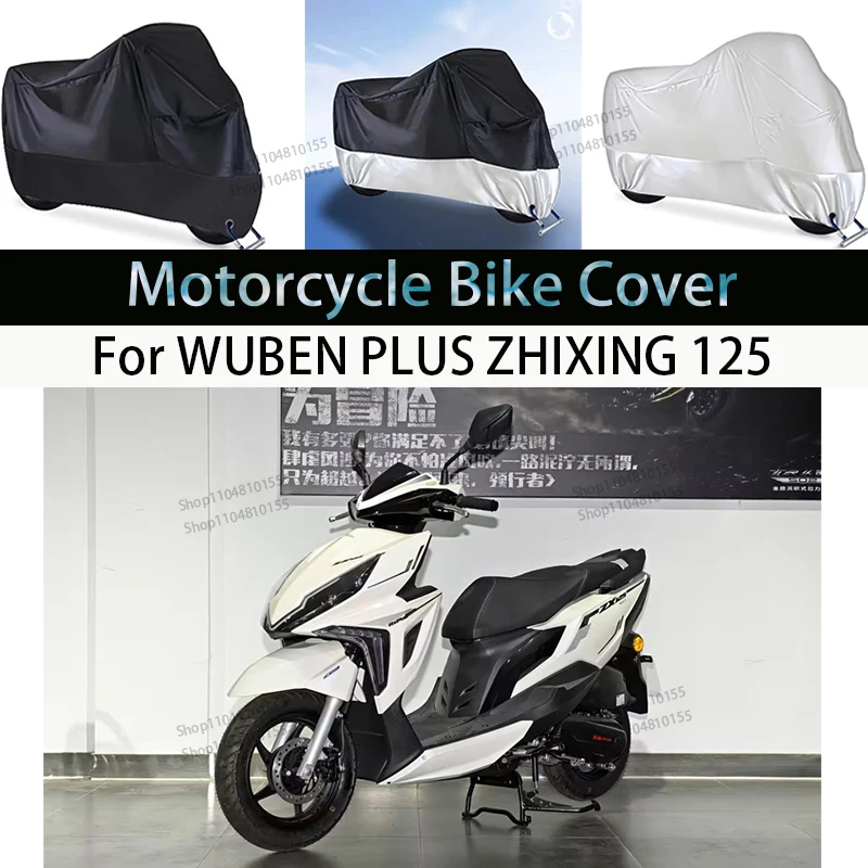 For WUBEN PLUS ZHIXING 125 Motorcycle Cover Waterproof All Season Dustproof UV Cover Outdoor Indoor Motorbike Rain Cover
For WUBEN PLUS ZHIXING 125 Motorcycle Cover Waterproof All Season Dustproof UV Cover Outdoor Indoor Motorbike Rain Cover