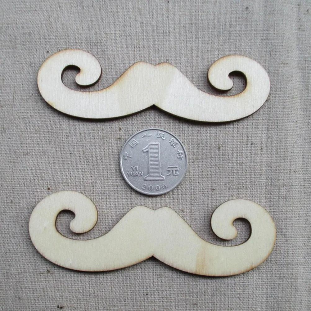 10Pcs Unfinished Wood Ornaments Precise Cutout DIY Projects Christmas New Year Wedding Birthday Decorations Mustache
10Pcs Unfinished Wood Ornaments Precise Cutout DIY Projects Christmas New Year Wedding Birthday Decorations Mustache