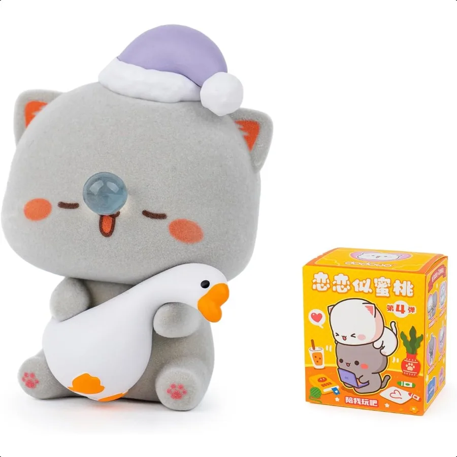 BEEMAI Mitao Cat Love is Like A Peach Series 1PC Blind Box Random Design Cute Figures Collectible Toys Birthday Gifts
BEEMAI Mitao Cat Love is Like A Peach Series 1PC Blind Box Random Design Cute Figures Collectible Toys Birthday Gifts