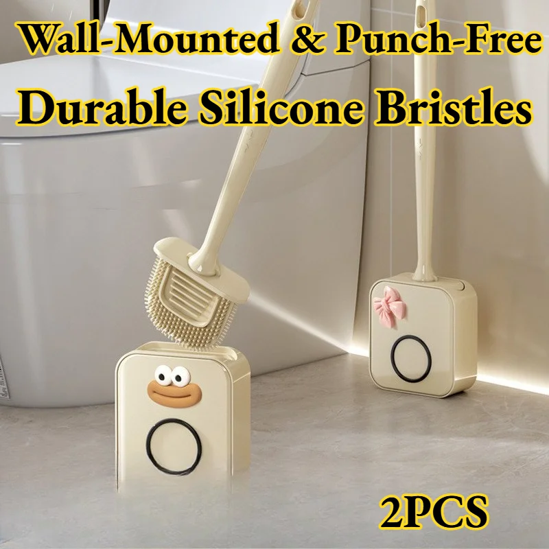 Новая роскошная настенная силиконовая щетка для унитаза без мертвых зон, мощное средство для уборки, простота и удобство, в стиле Ins
Новая роскошная настенная силиконовая щетка для унитаза без мертвых зон, мощное средство для уборки, простота и удобство, в стиле Ins