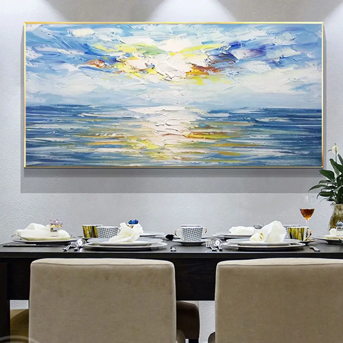 Landscape Grey and Beige Abstract Beach Painting Oversize Artwork Heavy Textured Modern Sea Painting Hand Painted 3D Wall Art
Landscape Grey and Beige Abstract Beach Painting Oversize Artwork Heavy Textured Modern Sea Painting Hand Painted 3D Wall Art