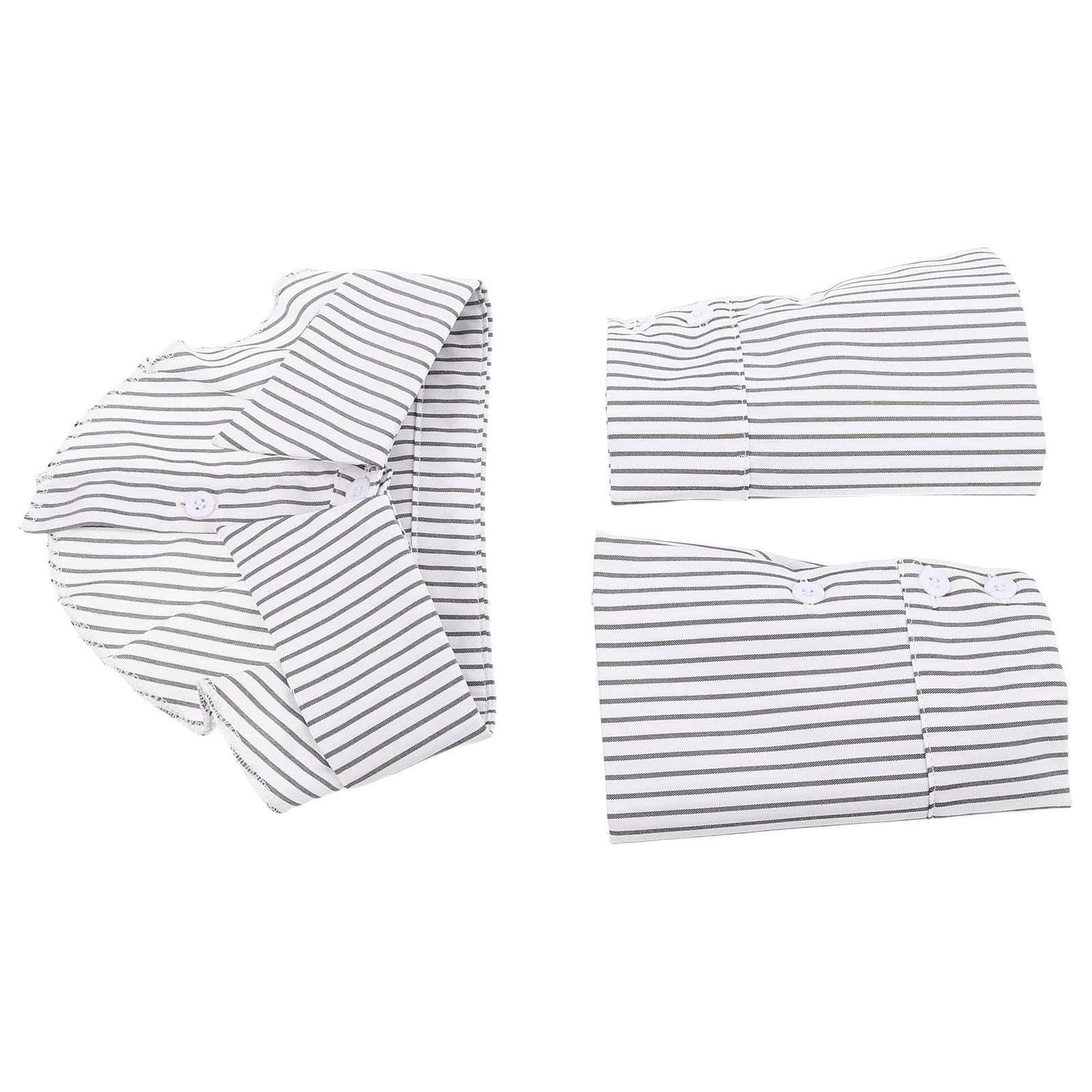 1 set Fake Collar Set Women Detachable Cuffs Sleeves Blouse Insert Diy Clothing Pointed Faux Collar Shirt Professional Use
1 set Fake Collar Set Women Detachable Cuffs Sleeves Blouse Insert Diy Clothing Pointed Faux Collar Shirt Professional Use