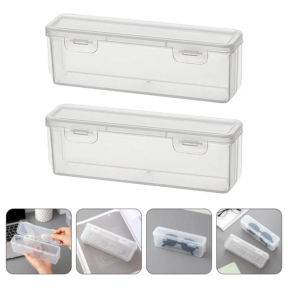 2Pcs Sunglasses Organizer Plastic Eyeglass Display Holder Small Space Transparent Holder Storage Case Multifunctional Sunglass
2Pcs Sunglasses Organizer Plastic Eyeglass Display Holder Small Space Transparent Holder Storage Case Multifunctional Sunglass