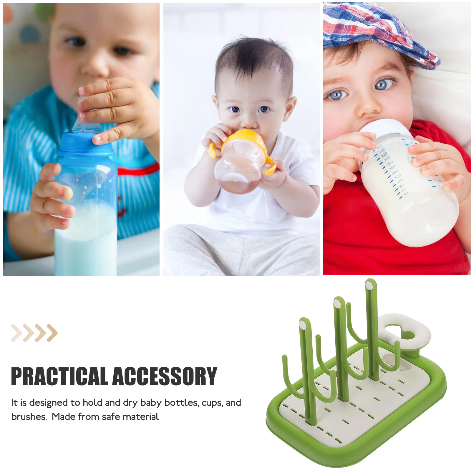 Baby Bottle Drying Rack Holder Milk Drain Bottles Accessories PP Dryer Water Green White Safe Material Large Capacity Easy
Baby Bottle Drying Rack Holder Milk Drain Bottles Accessories PP Dryer Water Green White Safe Material Large Capacity Easy