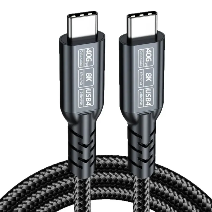 3M 1M 40Gbps Gen3 USB 4 Type C to C Cable 240W Fast Charging 8K 60Hz PD Thunderbolt 3 4 Data Link for Laptop Samsung MacBook PS5
3M 1M 40Gbps Gen3 USB 4 Type C to C Cable 240W Fast Charging 8K 60Hz PD Thunderbolt 3 4 Data Link for Laptop Samsung MacBook PS5