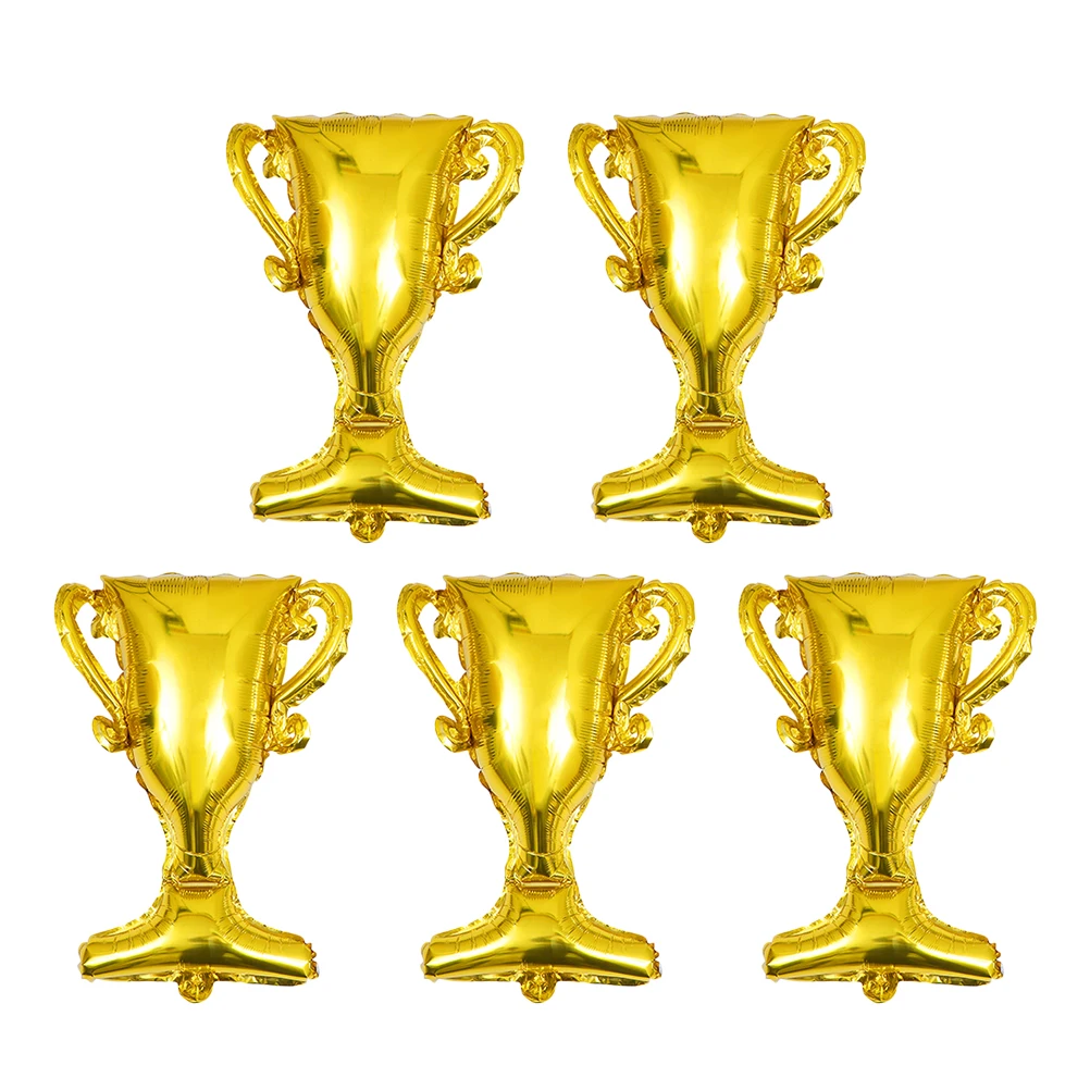 5pcs Sports Theme Gold Cup Balloons Champion Trophy Balloons Aluminum Film Grad Balloons photo props Celebration Party Supplies
5pcs Sports Theme Gold Cup Balloons Champion Trophy Balloons Aluminum Film Grad Balloons photo props Celebration Party Supplies