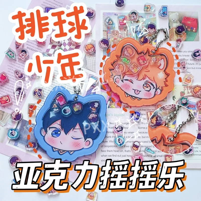 Cartoon Anime Haikyuu Acrylic Shake Fighter DIY Cute Keychain Student Backpack School Bag Pendant Charms Boy girl Gift
Cartoon Anime Haikyuu Acrylic Shake Fighter DIY Cute Keychain Student Backpack School Bag Pendant Charms Boy girl Gift