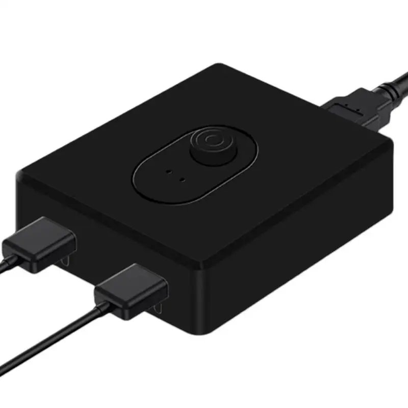 Переключатель USB 2,0, KVM-переключатель, адаптер 1x2/2x1, USB-концентратор, двунаправленный общий контроллер, разветвитель для ПК, клавиатуры, мыши, принтера
Переключатель USB 2,0, KVM-переключатель, адаптер 1x2/2x1, USB-концентратор, двунаправленный общий контроллер, разветвитель для ПК, клавиатуры, мыши, принтера