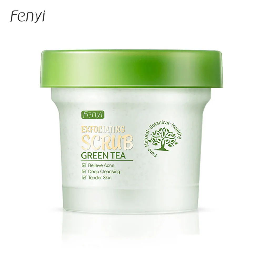 FENYI Green Tea Body Scrub 100g, Exfoliating Dead Skin Remover for Deep Pore Cleansing, Moisturizing Softening Skin Care
FENYI Green Tea Body Scrub 100g, Exfoliating Dead Skin Remover for Deep Pore Cleansing, Moisturizing Softening Skin Care