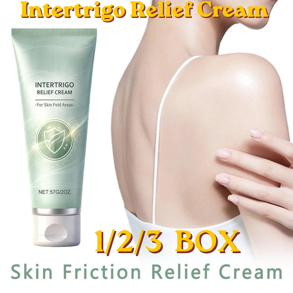 Intertrigo Relief Cream for Body Redness Relief Skin Soothing Skin Care Ointment for Irritated Skin Fold Areas
Intertrigo Relief Cream for Body Redness Relief Skin Soothing Skin Care Ointment for Irritated Skin Fold Areas
