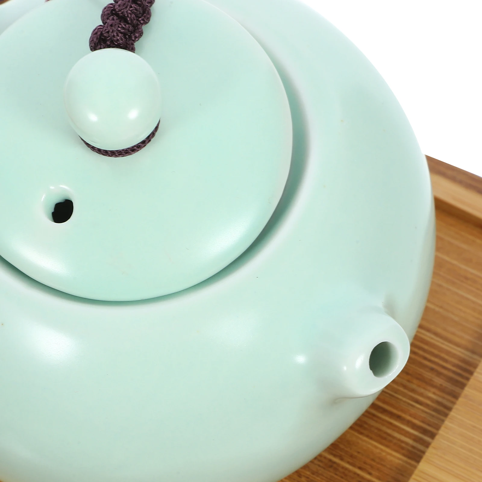 Portable Travel Tea Set Porcelain Kung Fu Tea Ware with a Teapot & 2 Teacups & Tea Tray & Tea Cloth & Tea Tong & Travel Bag - Gr
Portable Travel Tea Set Porcelain Kung Fu Tea Ware with a Teapot & 2 Teacups & Tea Tray & Tea Cloth & Tea Tong & Travel Bag - Gr